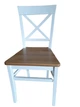 Стул кухонный обеденный деревянный Торино из ясеня со спинкой с деревянным сиденьем стулья обеденные на кухню для кафе в гостиную стульчик из дерева цвет белый ясень - изображение 6
