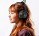 Детские беспроводные наушники CATEAR BT618 с ушками и RGB-подсветкой Bluetooth чер - изображение 4