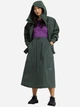 Юбка миди летняя женская Jack Wolfskin Find The Wild Skirt W A65934-E0271 XS Зеленая (4064886679015) - изображение 3