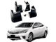 Брызговики Toyota Corolla 2013-2017 комплект 4шт для Toyota Corolla Europe 2013-2018 (3944) - изображение 1