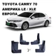 Брызговики Toyota Camry 70 ЕВРОПА / LE / XLE 2017+ комплект 4шт. для Toyota Camry 70 2018-2023 (6774) - изображение 1