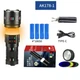 Фонарь AK178-1 PM60-TG+COB со сменными линзами черный - изображение 7