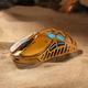 Геймерська акумуляторна, бездротова (Bluetooth + 2,4G), миша GravaStar Mercury X, 1K, Battle Worn-Yellow (GSX_YLW) - зображення 2