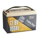 Комплект резервного живлення 500W 1280Wh: інвертор з функцією ДБЖ Kraft KRF-AVR600VA/500W-12V + акумуляторна батарея LiFePO4 12.8V 100Ah Low-temp Power Queen P12V100-100-LTP-4-A100 тягова (44-00517-42-00094) - изображение 3