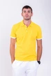 Футболка поло мужская TvoePolo однотонное XL Желтое (5718-44xl) - изображение 1