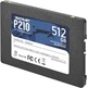 Накопичувач SSD Patriot P210 512GB 2.5" 7mm SATAIII 3D QLC - зображення 2