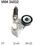 Натяжний ролик VKM 34032 для FORD MONDEO (BWY) / JAGUAR X-TYPE (X400) 2000-2009р. - зображення 2