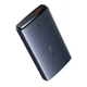 Мережевий зарядний пристрій з кабелем Baseus GaN5 Pro Ultra-Slim Fast Charger C+U 65W Gray((With Mini White Cable C to C - изображение 4
