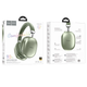Бездротові накладні навушники HOCO W35 Max Joy BT headphones Green - зображення 4