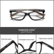 Очки компьютерные Blue Blocker для мужчин и женщин KINGSEVEN 9006 Brown - изображение 2