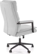 Fotel biurowy Halmar ADRIANO 2 Popielaty (5905248134867) - obraz 6