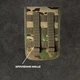Тактичний чохол фарадея для смартфону до 7" Cordura IRR LOCKER's LPTIRR7-MultiCamNOз інфрачервоною ремісією - изображение 2