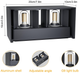Настенный светодиодный светильник Klighten IP54 Up&Down 3000K для улицы и помещения, антрацит - изображение 3