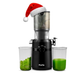 Умная шнековая соковыжималка Fretta Cold Press 200W, 108мм, для фруктов и овощей, Velvet Black - изображение 1
