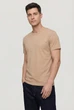Футболка чоловіча EQUILIBRI M213 019 000 S camel - изображение 1