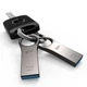 USB флеш накопичувач Silicon Power 64GB Jewel J80 Titanium USB 3.0 (SP064GBUF3J80V1T) - зображення 2