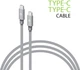 Кабель Intaleo CBGNYTT1 60W Type-C to Type-C 2 м Gray (1283126623745) - изображение 2