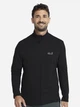 Спортивная кофта мужская Jack Wolfskin Litestride Fz A65849-6000 M Черная (4064886661508) - изображение 1