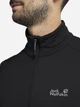 Спортивная кофта мужская Jack Wolfskin Litestride Fz A65849-6000 2XL Черная (4064886661591) - изображение 4
