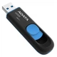 USB флеш накопитель ADATA 128GB UV128 Black/Blue USB 3.1 (AUV128-128G-RBE) - изображение 4