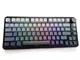 Механічна бездротова (Bluetooth + 2,4G) клавіатура з HOT SWAP Attack SHARK X85PRO, 82 Key, RGB, Win/Mac OS, УКР/АНГЛ, Moonlight/СІРА (X85PM) - изображение 3