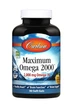 Биодобавка Carlson Labs Максимальная Омега (Maximum Omega) 2000 мг 180 капсул CAR17220 - изображение 3