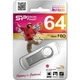 USB флеш накопичувач Silicon Power 64GB Firma F80 Silver USB 2.0 (SP064GBUF2F80V1S) - зображення 4
