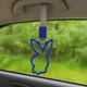 Цурікава зайчик playboy синє з білим ремінцем (японський поручень JDM) - зображення 3