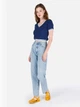 Джинсы Straight Fit женские Colin's 884 Lauren CL1069433DN43380 28-32 Голубые (8684112241753) - изображение 4