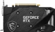 Відеокарта MSI PCI-Ex GeForce RTX 3050 Ventus 2X XS 8G OC 8GB GDDR6 (128bit) (1807/14000) (HDMI, DisplayPort, DL-DVI-D) (RTX 3050 VENTUS 2X XS 8G OC) - зображення 3