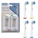 Насадки EB17-XS для Oral B Sensitive 4 шт з м'якими щетинами для щіток оралбі - зображення 1