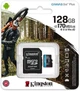 Карта пам'яті Kingston Canvas Go! Plus microSDXC 128GB UHS-I U3 V30 + SD-адаптер (SDCG3/128GB) - изображение 4