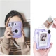 Чехол Fujifilm Instax Mini 12 Case прозрачный, Заяц - изображение 5