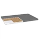 Тонкий матрац-топер Smart Mattresses Foam Cocos дитячий 60x120 см - зображення 2