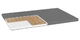 Тонкий матрац-топер Smart Mattresses Grey Cocos полуторний 130x190 см - зображення 2
