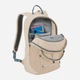 Рюкзак спортивный 18 л вмещает формат А4 Jack Wolfskin A65731-A0084 Бежевый (4064886703468) - изображение 10