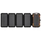 УМБ PowerBank із сонячною панеллю, повербанк КВАНТ WSC26/4 30000mAh + 4 panels - изображение 1