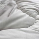 Ковдра велюрова ТЕП VELOUR 150×210 см полуторна зимова 400 г/м² світло-сіра мікрофібра - зображення 4