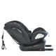 Дитяче автокрісло ME 1045 EVOLUTION 2 360 з поворотом ISOFIX + Top Tether, Melange Black - зображення 2