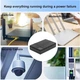 Бесперебойник для роутера ИБП повербанк компактный для медиаконвертера 10400 mAh 36W УПС павербанк wi fi роутеров 5V/9V/12V вольт mini ups с аккумулятором источник бесперебойного питания вай фай power bank повербанки бесперебойники DC1036P - изображение 7
