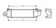 Интеркулер FORD KUGA / FORD FOCUS / FORD C-MAX (DM2) / FORD S-MAX (WA6) 1994-2020 г. - изображение 2