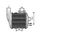 Интеркулер HYUNDAI TUCSON (JM) / KIA SPORTAGE (JE_, KM) 2004-2010 г. - изображение 2