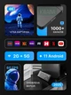 Медиаплеер, смарт ТВ приставка для телевизора, 4/32 Гб Android 11, Smart TV, 5G Wi-Fi превратит телевизор в полноценный Smart TV - изображение 2