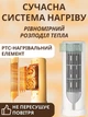 Электрический обогреватель 1200 Вт с PTC-нагревом и термостатом, энергоэффективный тепловентилятор для дома и офиса - изображение 3