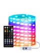 Умная светодиодная гирлянда Smart RGB LED 10 м с управлением по Bluetooth через приложение, цветная LED гирлянда для улицы и дома - изображение 9