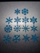Декоративная Снежинка Snowflakes For Christmas Tree Decoration 3Д Печать Бирюзовый 4 См - изображение 1