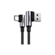 Дата кабель USB 2.0 AM to Type-C 1.0m US176 Both Angled 3A (Black) Ugreen (20856) (321529) - изображение 2