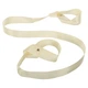 Ремень-стяжка для переноски коврика BLOOM YOGA STRAP LiveUp LB7080 Белый - изображение 2