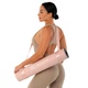 Ремень-стяжка для переноски коврика BLOOM YOGA STRAP LiveUp LB7080 Розовый - изображение 5
