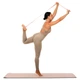 Ремень-стяжка для переноски коврика BLOOM YOGA STRAP LiveUp LB7080 Розовый - изображение 8